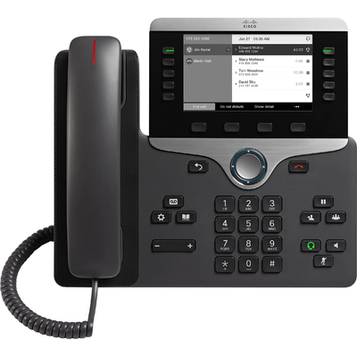 イーサネットの結合性の拡声器付き電話が付いている8861 IPの電話3.5インチ スクリーン