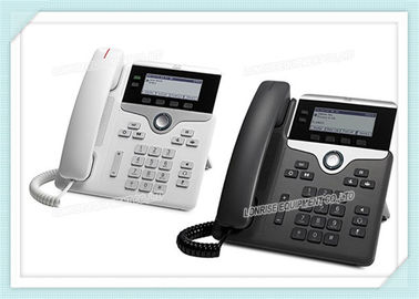 複数の白くおよび黒い色CP-7821-K9 Cisco IPの電話7821言語サポート