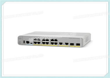 Ciscoの触媒WS-C3560CX-12PC-Sのコンパクト スイッチ12 PoE+ IPの基礎内部電源