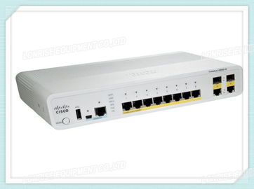 CiscoスイッチWS-C2960C-8PC-Lイーサネット スイッチ8 FE PoE 2 xの二重アップリンクLAN基盤
