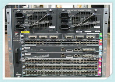 48Gbps/スロットのためのWS-C4507R+E Ciscoスイッチ触媒4500E 7スロット シャーシは重複に動力を与えます
