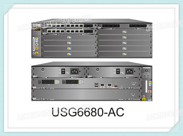 華為技術の防火壁USG6680-AC 16 GE 8 GE SFP 4 x 10 GE SFP+ 16Gの記憶2交流電力
