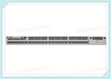 CiscoスイッチWS-C3850-24XU-L積み重ね可能な24の100M/1G/2.5G/5G/10G UPoE港1つのネットワーク モジュール スロット1100のW AC電源