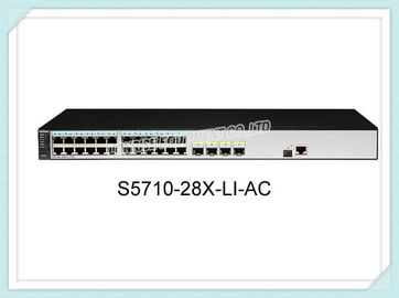 華為技術スイッチS5710-28X-LI-AC 24x10/100/1000Base-Tイーサネット ポート、4x10ギガビットSFP+