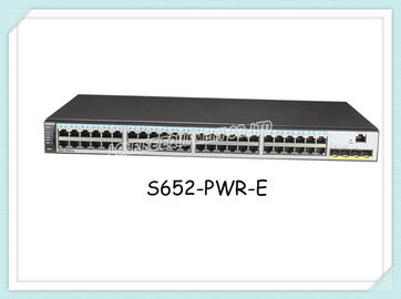 新しいの華為技術のネットワーク スイッチS652-PWR-E 48x10/100/1000 PoE+の港4のギグSFP