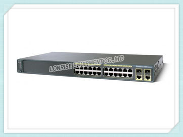 Ciscoのネットワーク スイッチWS-C2960-24TC-Lの触媒管理される2960の積み重ねモジュール24の港スイッチ