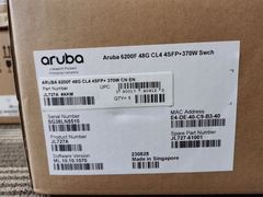 JL727A	 Aruba 6200F 48G Class4 PoE 4SFP+ 370W スイッチ