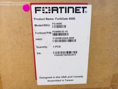 Fortinet FortiGate 600E FG-600E ネットワークセキュリティファイアウォール