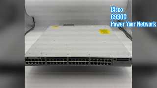 C9300-48P-E、Cisco Catalyst 9300 スイッチ、48x1G PoE+/モジュラー アップリンク/ネットワーク エッセンシャル