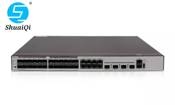 華為技術S5735-L24P4X-A1 S5700シリーズは24X10/100/1000 BASE-Tの港4X10GE SFP+の港PoE+を転換する