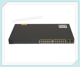 CiscoスイッチWS-C2960+24TC-L触媒2960のプラスの繊維光学スイッチ24港10/100 LAN基盤64 MB