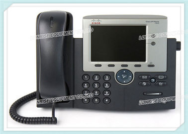CP-7945G Cisco Voipの電話2ラインCiscoの電話システムのカラー ディスプレイ