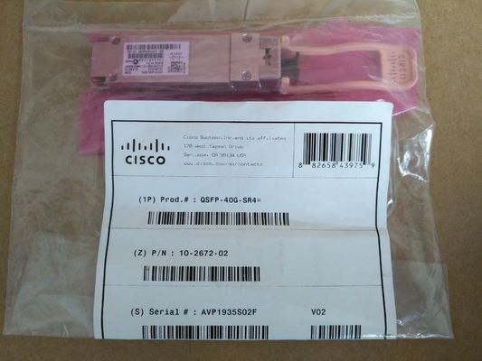 Cisco QSFP-40G-SR4 40GBASE-SR4 MMFトランシーバモジュール