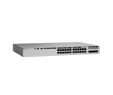Cisco C9200L-24P-4X-E 24ポート PoE+ スイッチ、4x1G SFPアップリンク付き