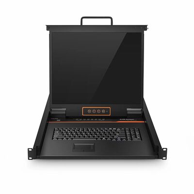 8ポート x1 ユーザー VGA 1U ラックマウント USB KVM スイッチ、19 インチ LED 付き、8 x VGA ケーブル付属