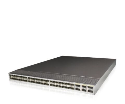 CE6860-SAN-48、Huawei CE6800 スイッチ、48x25GE SFP28/8x100GE QSFP28/ファンおよび PSU なし