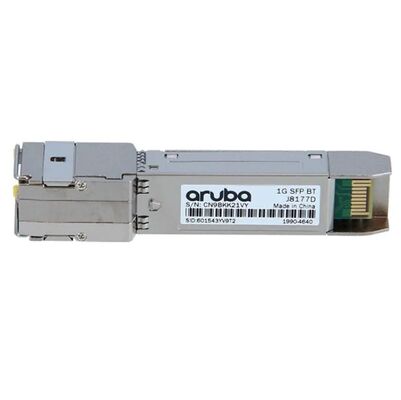J8177D、Aruba 1G SFP トランシーバー、RJ45、100m、Cat5e