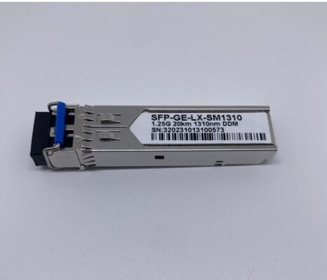 SFP-GE-LX-SM1310 オプティカルトランシーバー シングルモードモジュール ((1310nm,10km,LC) オリジナル 新品