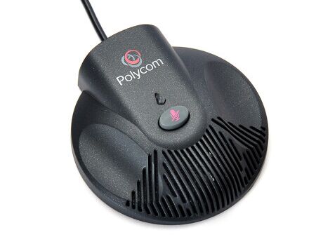 SoundStation-2-Expansion-Microphone、Polycom SoundStation 2 Conference Phone、高忠実度スピーカー/ノイズキャンセリング マイク/50 ～ 70m² の部屋用