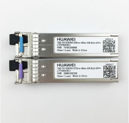 QSFP28-100G-1310nm-40km-SM、Huawei QSFP28 高速トランシーバー、100G/1310nm/40km