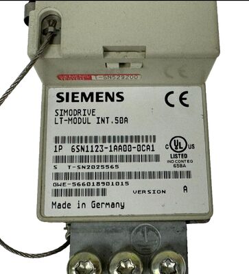Siemens 6SN1123-1AA00-0CA1 SIMODRIVE 611 パワーモジュール - 産業オートメーション用高性能サーボドライブ