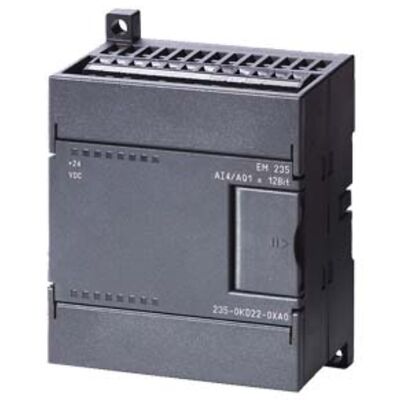 シーメンス 6ES7235-0KD22-0XA8 S7-200 EM235 アナログ I/O モジュール PLC 拡張モジュール
