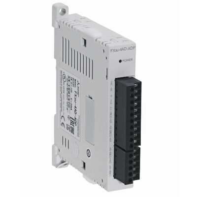 三菱 FX3U-4DA-ADP FX3U/FX3UC PLC 用 4 チャンネル アナログ出力アダプタ |高精度電圧/電流出力モジュール