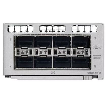 Cisco C9300X-NM-8Y Catalyst 9300シリーズネットワーク拡張モジュール 8ポートSFPと25Gbpsデータレート
