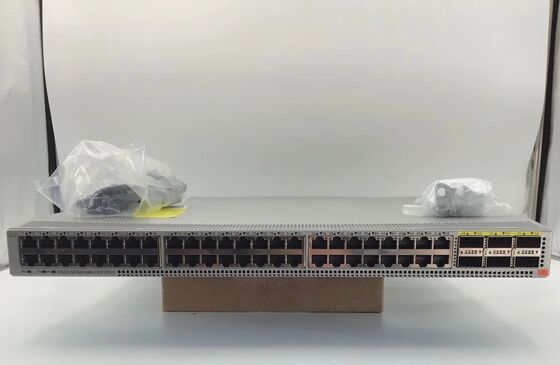Cisco Nexus 9300 スイッチ N9K-C9372TX-E (48x10G Base-T、6x40G QSFP+ ポート、1.44Tbps スループット)