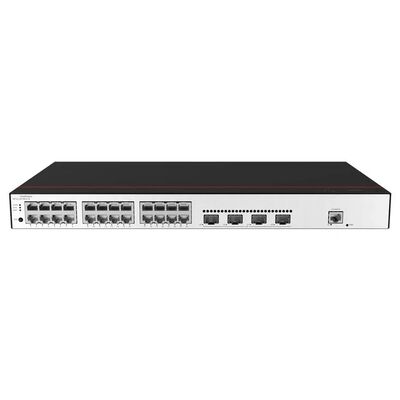 S5735-L24T4S-A-V2、Huawei S5735-L シリーズ スイッチ、24x1GE RJ45/4x10GE SFP+/AC 電源