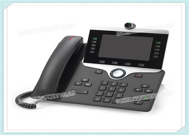 CP-8845-K9 5" 高解像度 シスコ IP ビデオ 電話 8800 WVGA 音声メール CE 標準