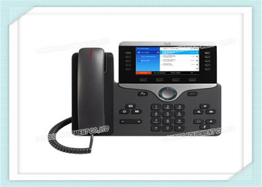 壁のヘッドホーンの自動応答代理店の挨拶を用いる取付け可能なCisco IPの電話CP-8861-K9