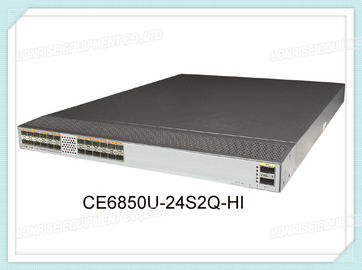華為技術スイッチCE6850U-24S2Q-HI 24 X 10GE SFP+ 2 X 40GE QSFP+ PN 02350TJH