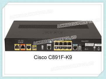 CiscoのルーターC891F-K9 1 SFP 4 POEの保証無線コントローラーAVC WAN