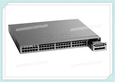 CiscoスイッチWS-C3850-48PW-S 5接点免許証IPの基盤は積み重ね可能な層スイッチ48を* 10/100/1000Port管理しました