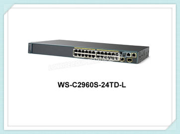 CiscoスイッチWS-C2960S-24TD-Lイーサネット スイッチ触媒2960S 24 Gigeの2 X 10G SFP+ LAN基盤