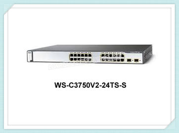 Ciscoギガビットのイーサネット スイッチWS-C3750V2-24TS-S光学イーサネット スイッチ