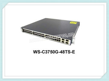 Ciscoのイーサネット スイッチCisco WS-C3750G-48TS-E高速EmI 48の港の優秀なスケーラビリティ