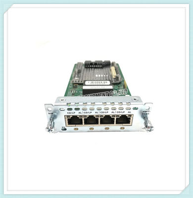 Cisco NIM-4MFT-T1/E1=の複数の屈曲のトランクの声/明確チャネル データT1/E1 -拡張モジュール