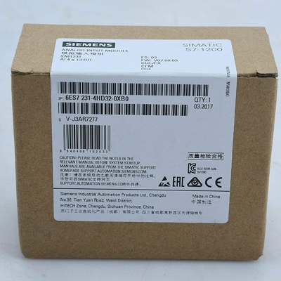 6ES7231-4HD32-0XB0 SIMATIC S7-1200のアナログ入力モジュールSM 1231のPLCモジュール6ES7 231-4HD32-0XB0