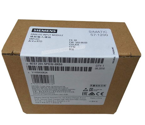 6ES7231-5PD32-0XB0 SIMATIC S7-1200のアナログ入力モジュールSM 1231のRTD 4 x AI RTDモジュールPLCモジュール6ES7 231-5PD32-0XB0