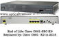 4 つの LAN 港は Cisco を 800 のシリーズ ルーターのセリウムの証明 CISCO881/K9 ワイヤーで縛りました