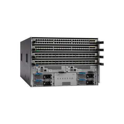 半径を導くN9K C9504 B3 E Ciscoのイーサネット スイッチ元の新しいモジュラー シャーシ