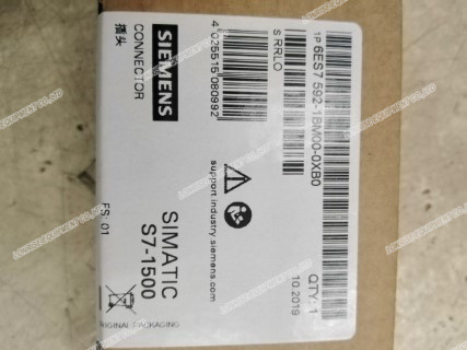 SIEMENS 6ES7592-1BM00-0XB0 PLC産業制御原物新しいSIMATIC S7-1500の前部コネクター
