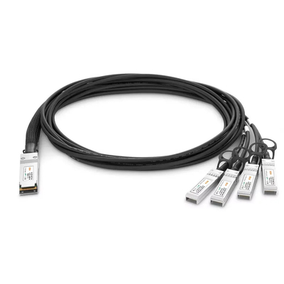 オプティカルトランシーバーモジュール 4xSFP10G パッシブ銅分割ケーブル QSFP-4SFP10G-CU5M