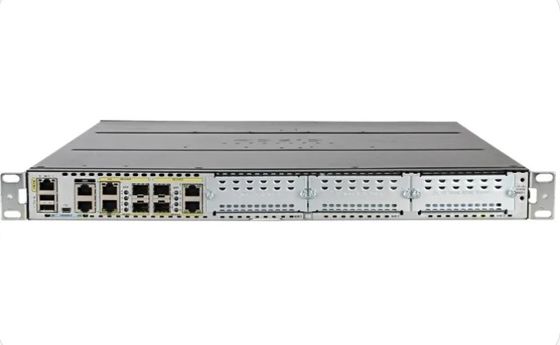 Cisco ISR4431-SEC/K9 産業用ネットワークルーター、500Mbps～1Gbpsのスループット、4つのSFPポート、マルチコアCPU搭載