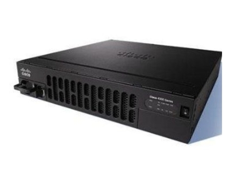 ISR4351-VSEC/K9 シスコ ISR 4351 バンドル UC &amp; Sec Lic PVDM4-64 CUBE-25 3つのネットワークインターフェースモジュール (NIM) スロットをサポートする