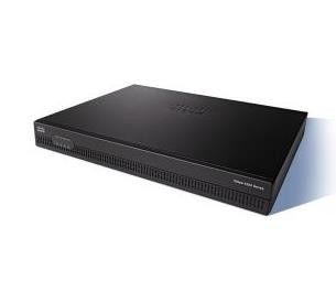 Cisco ISR4321-AX/K9 産業用ネットワークルーター、スループット50Mbps～100Mbps、2つのWAN/LANポート、および1つのSFPポート