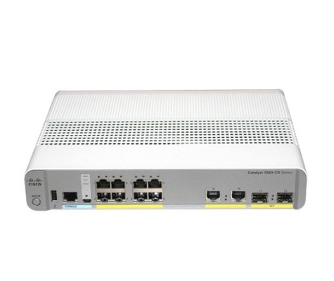 WS-C3560CX-8TC-S 8-ポート コンパクト スイッチ 層 3 - 8 X 10/100/1000 イーサネット ポート 2 SFP&2GE Uplinks-データ IP データベース