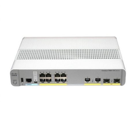 WS-C3560CX-8TC-S 8-ポート コンパクト スイッチ 層 3 - 8 X 10/100/1000 イーサネット ポート 2 SFP&amp;2GE Uplinks-データ IP データベース